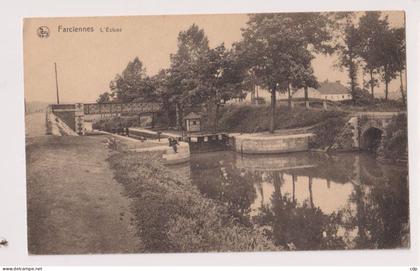 cpa FARCIENNES   écluse