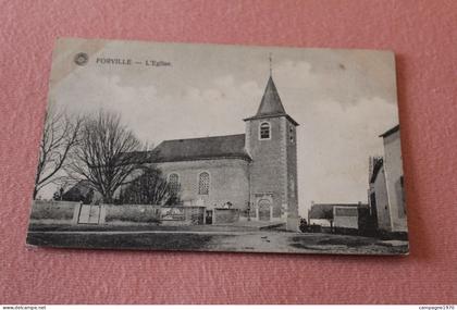 CPA - FORVILLE ( FERNELMONT ) - L'EGLISE ( 1930 )