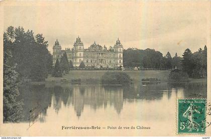 CPA Ferrieres en Brie point de vue du Chateau