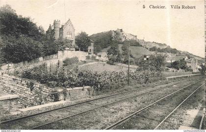 [-10%] BELGIQUE - Flémalle - Chokier - Villa Robert - Carte postale ancienne
