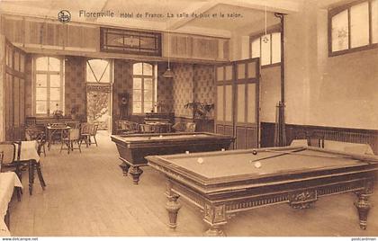 Belgique - FLORENVILLE (Lux.) Billards - Hôtel de France
