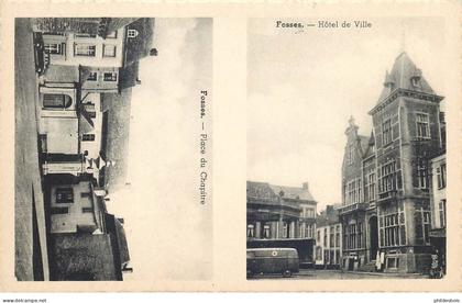 BELGIQUE  FOSSES la VILLE  place du chapitre/ hotel de ville