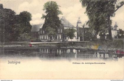 [-50%] BELGIQUE - Jodoigne - Château de Jodoigne-Souveraine - Carte postale anci