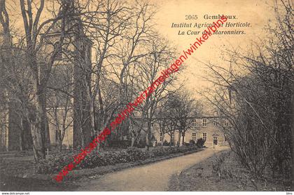 Institut Agricole et Horticole - la Cour des Maronniers - Gembloux