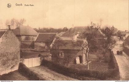 BELGIQUE - Gooik - Oude Kam - Village - Bâtiment - Ferme - Paysage rural - Rue - Animé - Nels - Carte postale ancienne