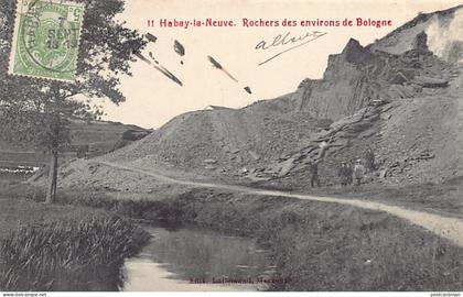 Belgique - HABAY LA NEUVE (Lux.) Rochers des environs de Bologne