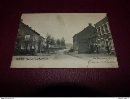BC14-53  Cpa  Haelen rue de la station Halen