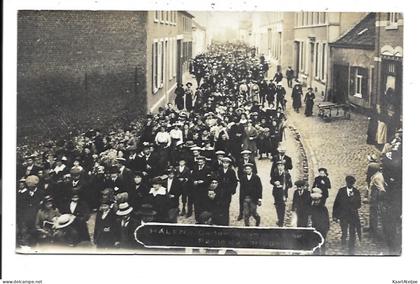 Fotokaart - Halen - Gedeelte van de stoet.