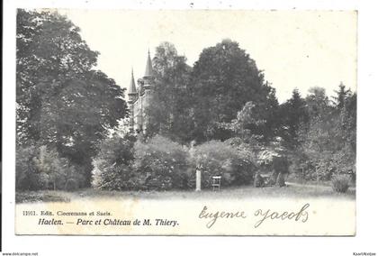 Halen - Parc et Chateau de M. Thiery..
