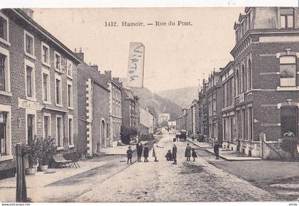 Hamoir :  rue du pont     1909