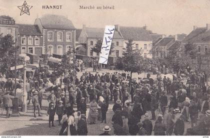 HANNUT : Marché au bétail