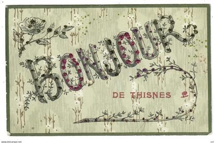 Thisnes  Hannuit   Bonjour de Thisnes  1906