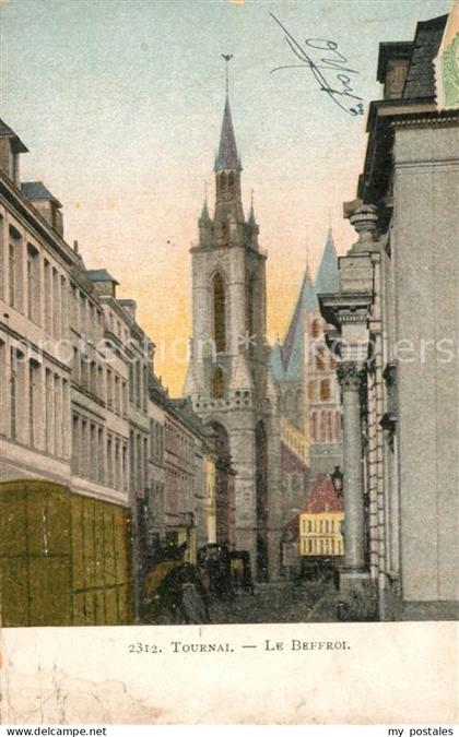 Tournai Hainaut Beffroi