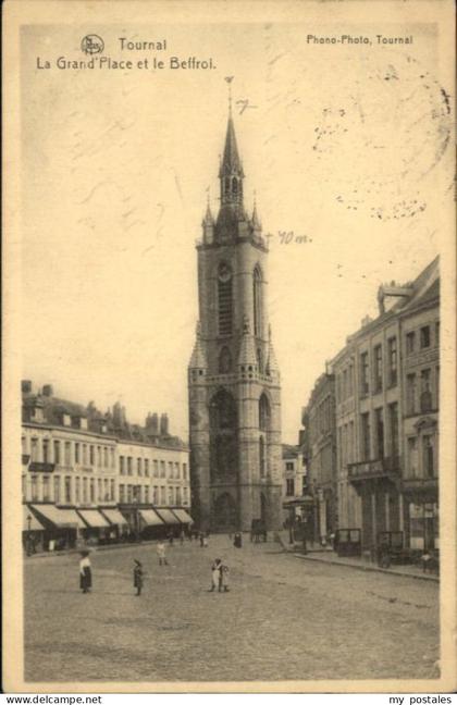 Tournai Hainaut Tournai Beffroi Grand Place
