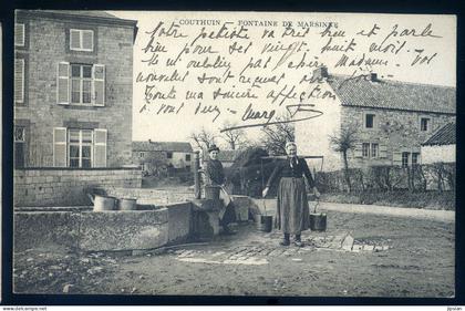 cpa de Belgique Liège Héron -- Couthuin -- Fontaine de Marsinne   JU25-10