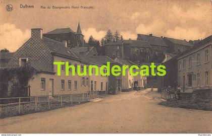CPA DALHEM RUE DU BOURGMESTRE HENRI FRANCOTTE