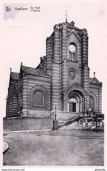 HOEILAART -  HOEYLAERT -  l'église - de kerk