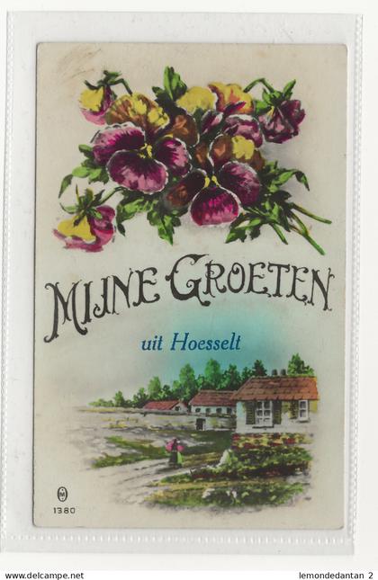 Mijne groeten uit Hoesselt. *