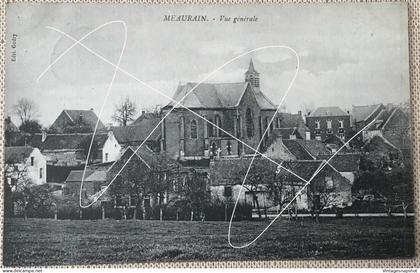 MEAURAIN Honnelles Vue Générale CP édit Godry  postée en 1922 Oblitération Roisin