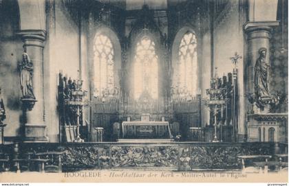 HOOGLEDE    HOOFDALTAAR DER KERK