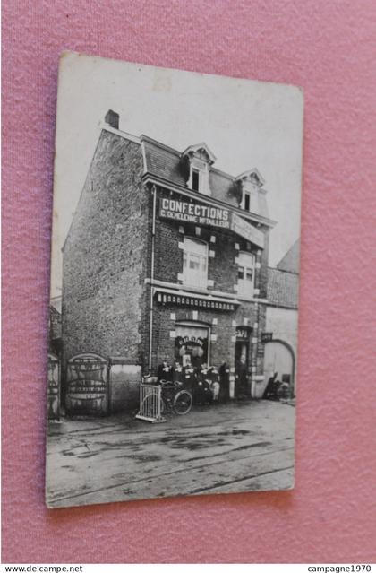 SUPER RARE !! CPA - HOTTON - MAGASIN DE CONFECTIONS DEMELENNE