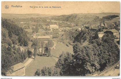 CPA HOUFFALIZE - Vue prise de la route de Mabompré - Ed Nels Serie Houffalize n°81