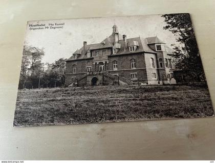 Houthulst    Het Kasteel  (eigendom Mr Degroote)  KASTEEL CHATEAU
