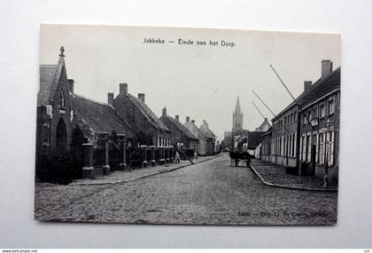 Jabbeke   Einde van het Dorp