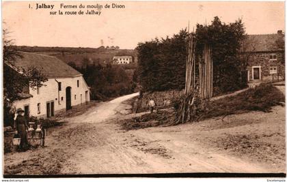 CPA   Carte Postale  vierge Belgique   Jalhay Ferme du moulin de Dison   VM108775ok
