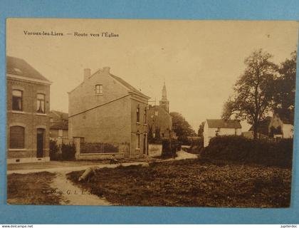Voroux-lez-Liers Route vers l'Eglise