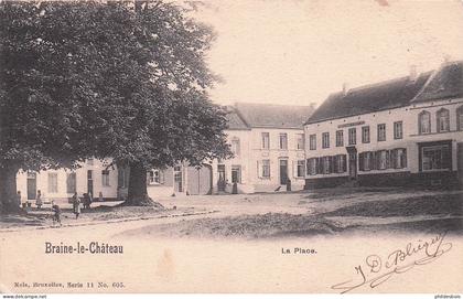 BELGIQUE  BRAINE LE CHATEAU la place