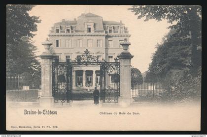 BRAINE LE CHATEAU   CHATEAU DU BOIS DE SAM
