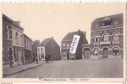 Braine-Le-Chateau :  Place J. Wauters    ( edit. Maison Debaise )