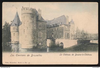 LE CHATEAU DE BRAINE LE CHATEAU   COULEUR
