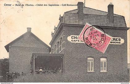 Belgique - ORROIR Mont-de-l'Enclus (Hainaut) Châlet des Sapinières - Café Restaurant - Ed. inconnu