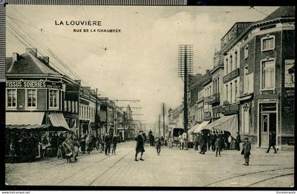 Carte Postale - Belgique - La Louvière - Rue de la Chaussée (CP28641)