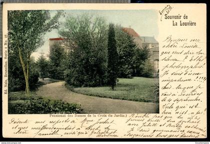 Carte Postale - Belgique - Souvenir de La Louvière - Pensionnat des Dames de la Croix (CP28643)