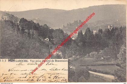Vue prise du côté de Beaussaint - La-Roche-en-Ardenne