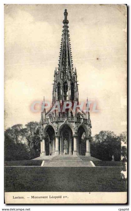 CPA Laeken Monument Leopold 1er