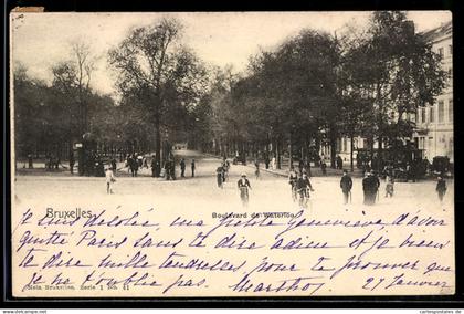 AK Bruxelles, Boulevard de Waterloo, Panorama