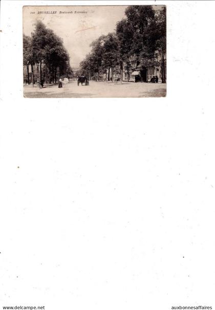 BRUXELLES BOULEVARDS EXT2RIEURS        /   B1341