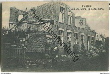 Flandern - Langemark - Verbandsstation - Verlag Zipper Weilburg Lahn Serie 2 Nr. 67