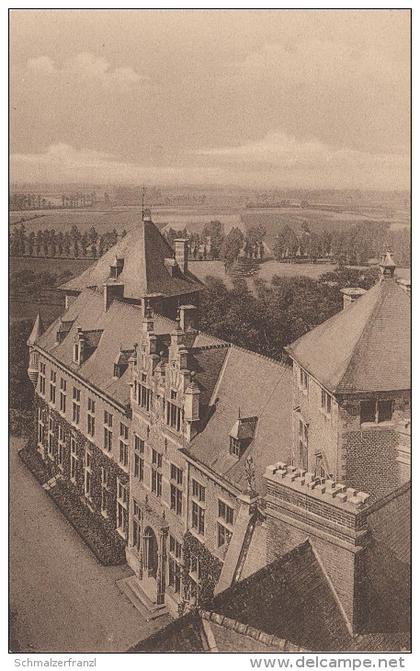 CPA - AK Kasteel Chateau Gaesbeek Gaasbeek bei Lennik Bruxelles Brüssel Belgien Belgique