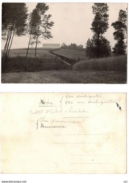 Liedekerke    FOTOKAART   MOEDERKAART   Institut St Gabriël   Vue panoramique