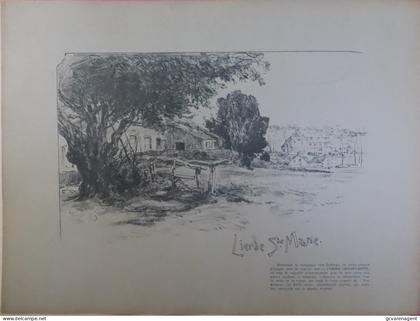 SINT MARIA LIERDE     BOERENHOF       PRINT. A.HEINS    360 X 270 MM