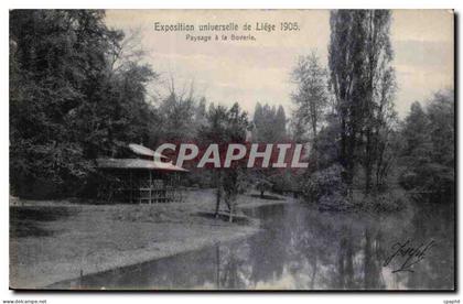 Belgique Belgie Liege CPA Exposition universelle de Liege 1905 Paysage a la Boverie