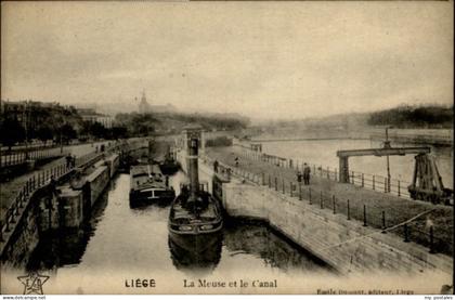 Liege Luettich Liege Meuse Canal