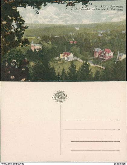 Spa (Provinz Lüttich) Spa (kêr) (Spå  Spâ) vers le Tonnelei 1912