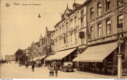 CPA Arlon Aarlen Wallonien Luxemburg, Avenue des Voyageurs