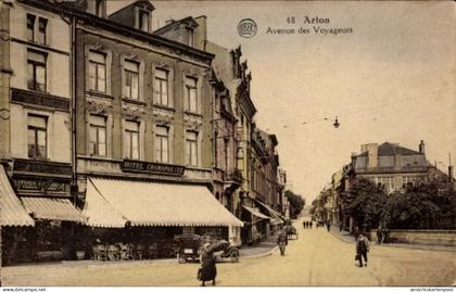 CPA Arlon Aarlen Wallonien Luxemburg, Avenue des Voyageurs